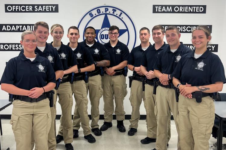 Basic Peace Officer Training Academy prepares cadets for law